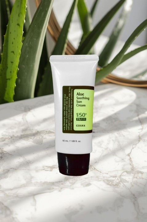 COSRX Aloe Soothing Sun Cream SPF50+ PA+++ 50 mlIVET.BG - Твоят онлайн бутик.