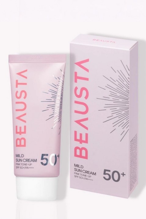 BEAUSTA Mild Sun Cream Pink Tone-Up SPF50+ 50 mlIVET.BG - Твоят онлайн бутик.