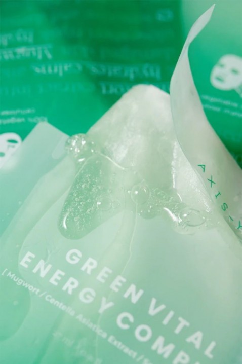 AXIS-Y Mugwort Green Vital Energy Complex Sheet Mask 27 mlIVET.BG - Твоят онлайн бутик.