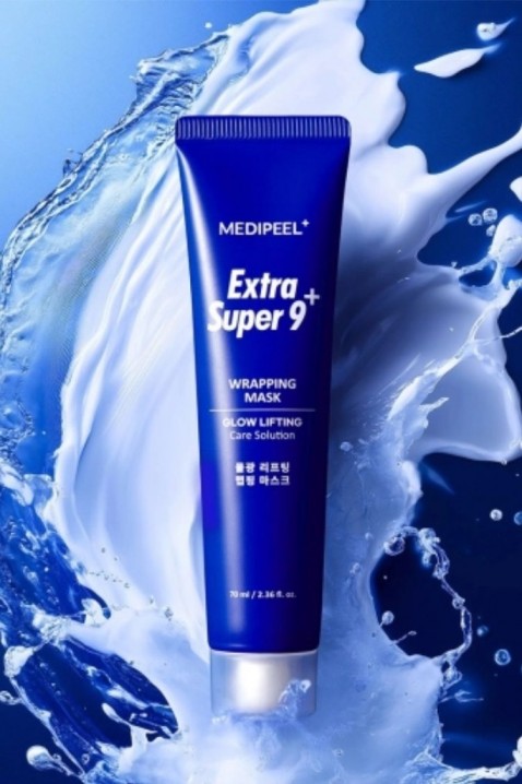 MEDI-PEEL Extra Super 9 Plus Glow Lifting Wrapping Mask 70 mlIVET.BG - Твоят онлайн бутик.