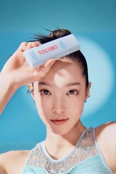 TOCOBO BIO WATERY SUN CREAM SPF50+ PA++++ 50 mlIVET.BG - Твоят онлайн бутик.