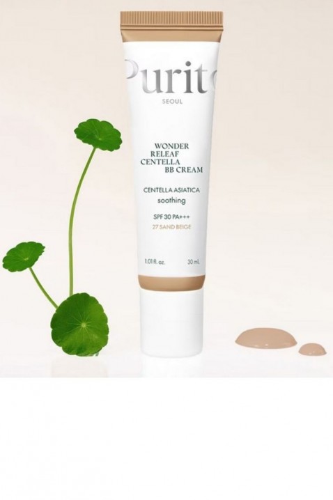PURITO Seoul Wonder Releaf Centella BB Cream №27 Sand Beige 30 mlIVET.BG - Твоят онлайн бутик.