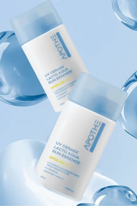 APOTHE UV Cera 6X Lacto Aqua Sun Essence 50 mlIVET.BG - Твоят онлайн бутик.