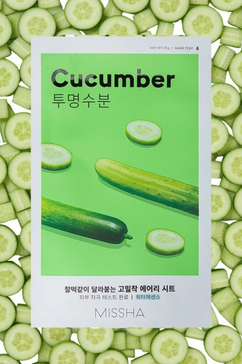 MISSHA Airy Fit Sheet Mask Cucumber 1 брIVET.BG - Твоят онлайн бутик.