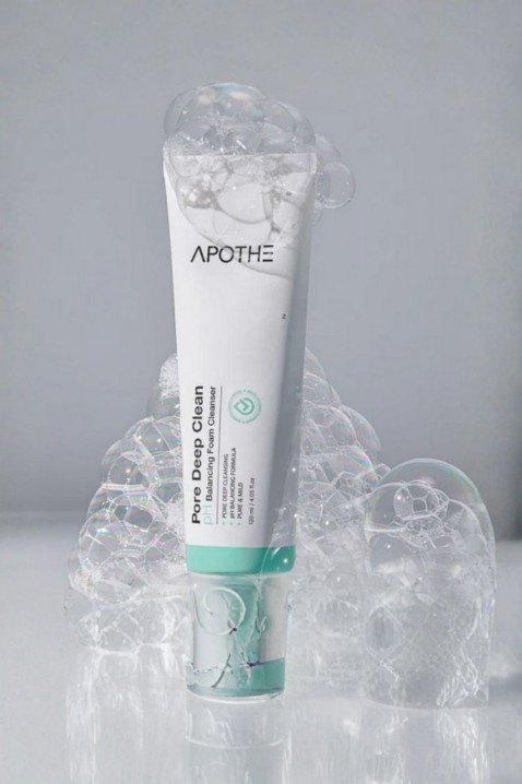 APOTHE Pore Deep Clean pH Balancing Foam Cleanser 120 mlIVET.BG - Твоят онлайн бутик.