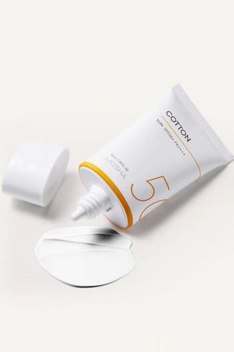 MISSHA All-Around Safe Block Cotton Sun SPF 50+ PA++++ 50 mlIVET.BG - Твоят онлайн бутик.