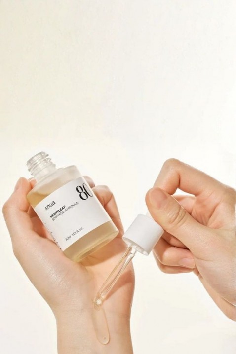 ANUA Heartleaf 80% Soothing Ampoule 30 mlIVET.BG - Твоят онлайн бутик.