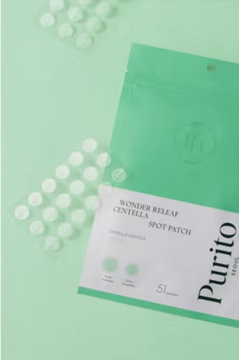 PURITO Wonder Releaf Centella Spot Patch 51 брIVET.BG - Твоят онлайн бутик.