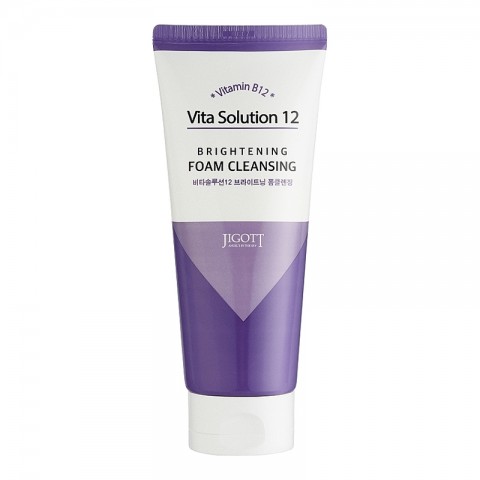 Jigott Vita Solution 12 Brightening Foam Cleansing 180 mlIVET.BG - Твоят онлайн бутик.