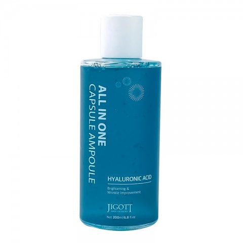 Jigott All-In-One Hyaluronic Acid Capsule Ampoule 200 mlIVET.BG - Твоят онлайн бутик.