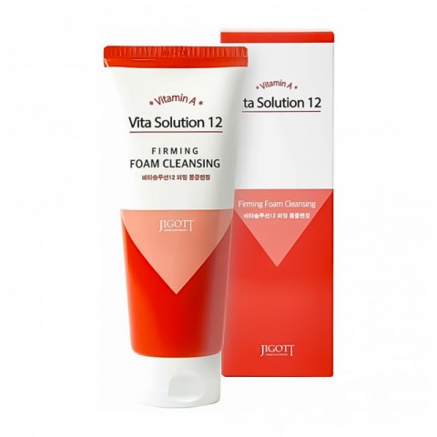 Jigott Vita Solution 12 Firming Foam Cleansing 180 mlIVET.BG - Твоят онлайн бутик.