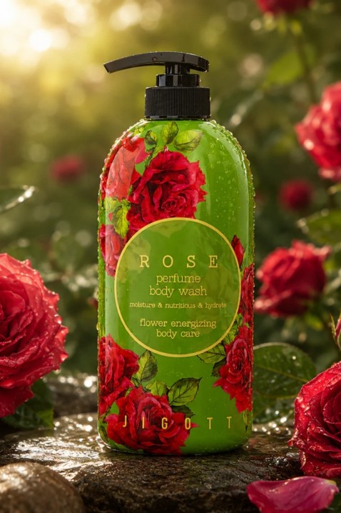 JIGOTT Rose Perfume Body Wash 750 mlIVET.BG - Твоят онлайн бутик.