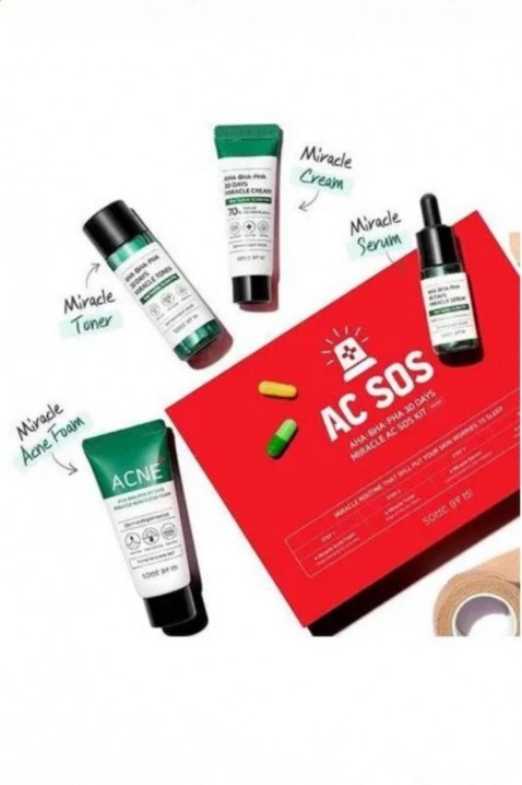 SomeByMi AHA-BHA-PHA 30 Days Miracle AC SOS KitIVET.BG - Твоят онлайн бутик.