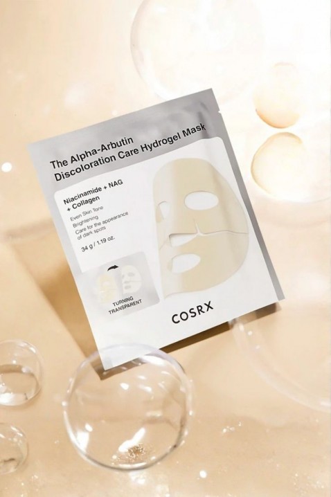 COSRX Arbutin Discoloration Care Hydrogel Mask 34g * 3 брIVET.BG - Твоят онлайн бутик.