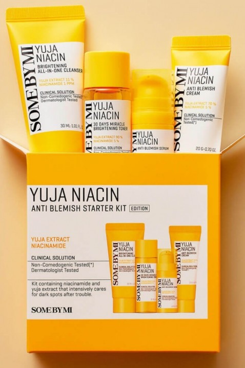 SomeByMi Yuja Niacin Anti Blemish Starter Kit (30 ml 30 ml 20 ml 10 ml)IVET.BG - Твоят онлайн бутик.