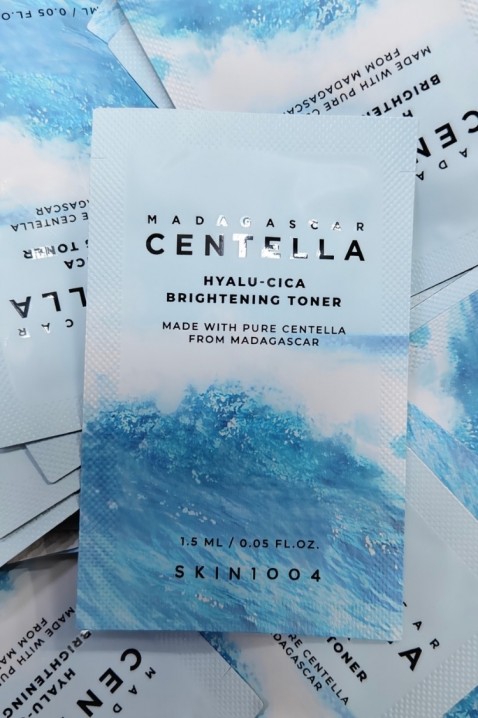 SKIN1004 Madagascar Centella Hyalu-Cica Brightening Toner SAMPLE 1,5 mlIVET.BG - Твоят онлайн бутик.