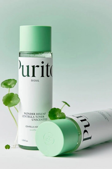 PURITO Wonder Releaf Centella Toner Unscented 200 mlIVET.BG - Твоят онлайн бутик.