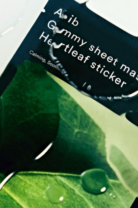 ABIB Gummy Sheet Mask Heartleaf Sticker 27 mlIVET.BG - Твоят онлайн бутик.