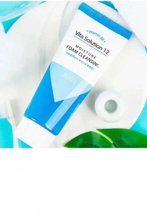 Jigott Vita Solution 12 Moisture Foam Cleansing 180 mlIVET.BG - Твоят онлайн бутик.