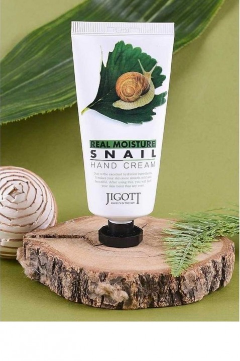 Jigott Real Moisture Snail Hand Cream 100 mlIVET.BG - Твоят онлайн бутик.