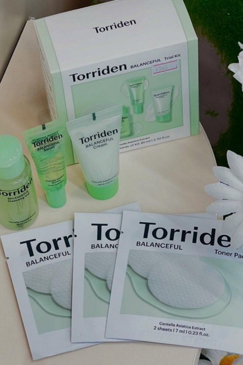 Torriden BALANCEFUL Trial Kit 30 ml + 10 ml + 20 ml + 2 брIVET.BG - Твоят онлайн бутик.