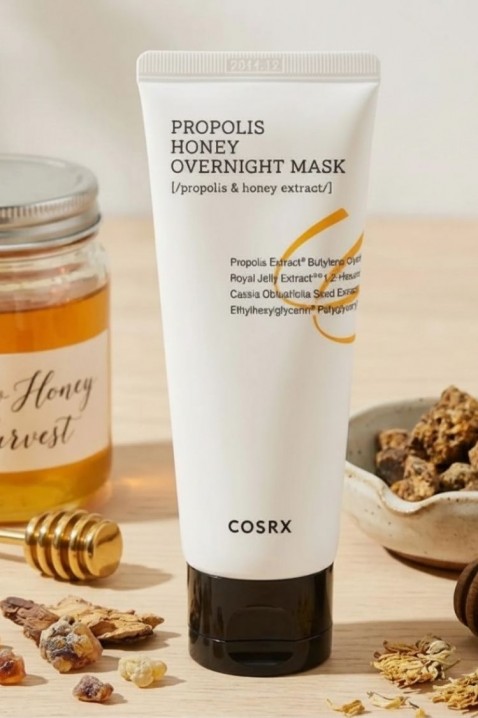 COSRX Full Fit Propolis Honey Overnight Mask 60 mlIVET.BG - Твоят онлайн бутик.