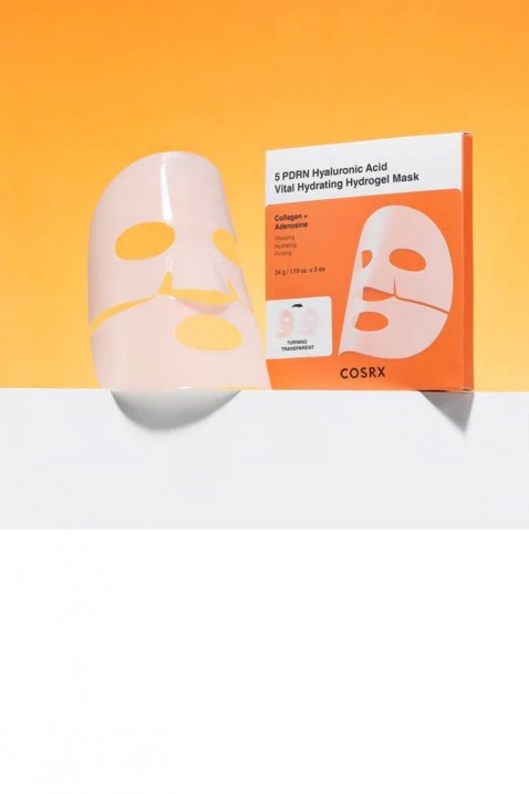 COSRX 5 PDRN Hyaluronic Acid Vital Hydrating Hydrogel Masks 34g * 3 брIVET.BG - Твоят онлайн бутик.