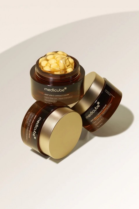 MEDICUBE Deep Vita C Capsule Cream 55 mlIVET.BG - Твоят онлайн бутик.