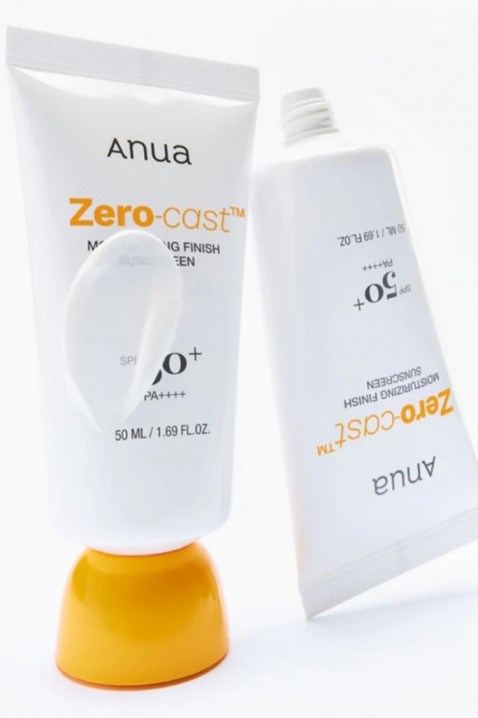 ANUA Zero-Cast Moisturizing Finish Sunscreen 50 mlIVET.BG - Твоят онлайн бутик.
