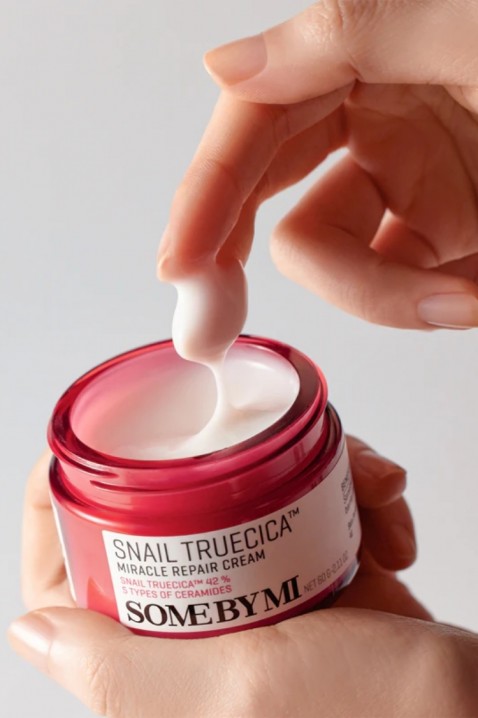 SomeByMi Snail Truecica Miracle Repair Cream 60 gIVET.BG - Твоят онлайн бутик.
