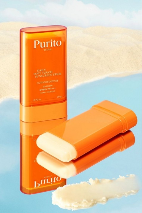 PURITO Seoul Daily Soft Touch Sunscreen Stick 20 gIVET.BG - Твоят онлайн бутик.