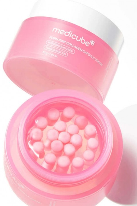 MEDICUBE PDRN Pink Collagen Capsule Cream 55 gIVET.BG - Твоят онлайн бутик.