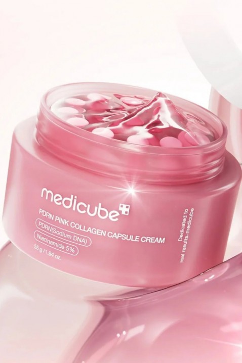 MEDICUBE PDRN Pink Collagen Capsule Cream 55 gIVET.BG - Твоят онлайн бутик.