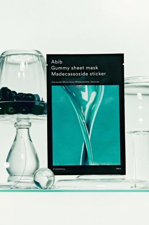 ABIB Gummy Sheet Mask Madecassoside Sticker 27 mlIVET.BG - Твоят онлайн бутик.