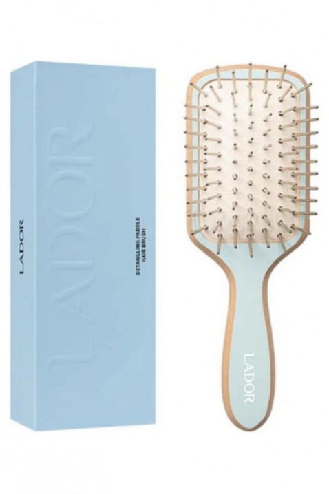 Lador Detangling Paddle Hair Brush BLUE 19 cm * 4,3 cm * 6,8 cmIVET.BG - Твоят онлайн бутик.