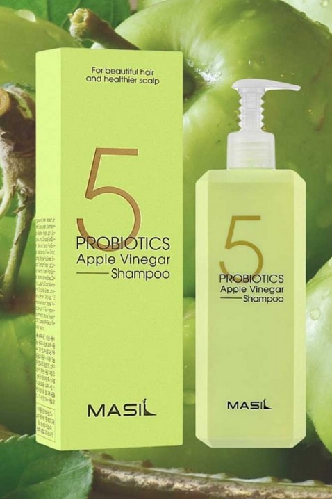 MASIL 5 Probiotics Apple Vinegar Shampoo 500 mlIVET.BG - Твоят онлайн бутик.