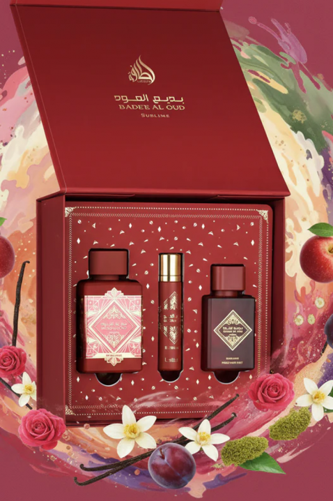 Унисекс арабски комплект Lattafa Bade`e Al Oud Sublime Edp 100 ml + 12 ml Edp + Hair Mist 50 mlIVET.BG - Твоят онлайн бутик.