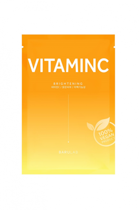Ексфолираща маска за лице BARULAB The Clean Vegan Mask Vitamin C 23gIVET.BG - Твоят онлайн бутик.