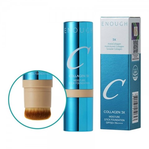 ENOUGH Collagen 3X Moisture Stick Foundation SPF5 №21N 14 gIVET.BG - Твоят онлайн бутик.