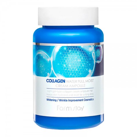 FarmStay Collagen Water Full Moist Cream Ampoule 250 mlIVET.BG - Твоят онлайн бутик.