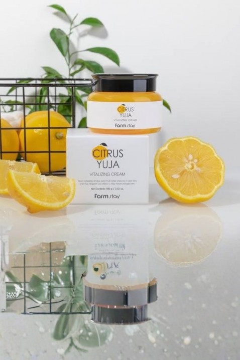 FarmStay Citrus Yuja Vitalizing Cream 100 mlIVET.BG - Твоят онлайн бутик.