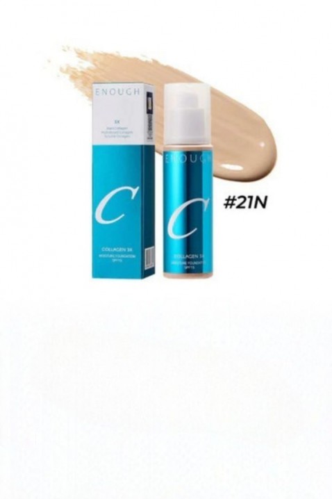 ENOUGH Collagen 3X Moisture Foundation SPF15 № 21N 100 mlIVET.BG - Твоят онлайн бутик.