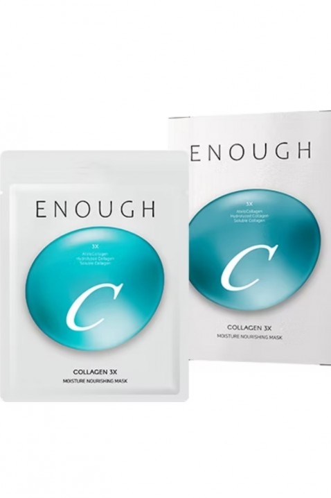 ENOUGH Collagen 3X Moisture Nourishing Sheet Mask 1 брIVET.BG - Твоят онлайн бутик.