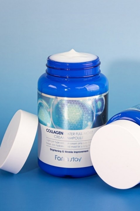 FarmStay Collagen Water Full Moist Cream Ampoule 250 mlIVET.BG - Твоят онлайн бутик.