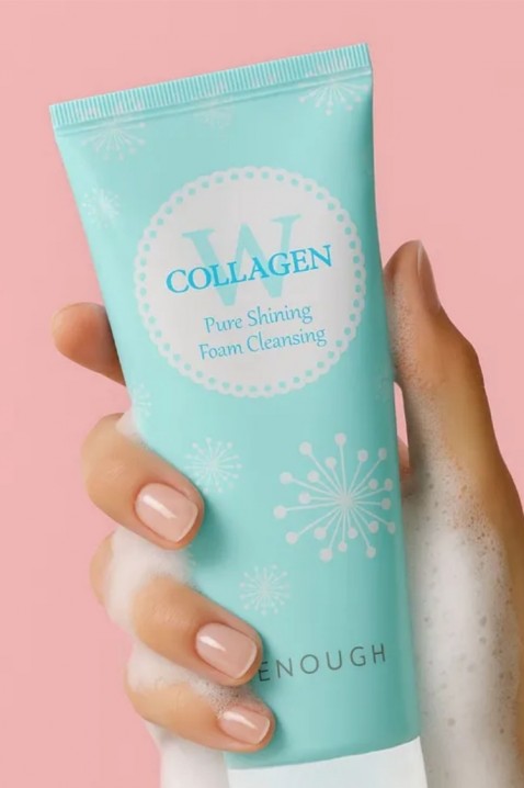 ENOUGH W Collagen Pure Shining Foam Cleansing 100 mlIVET.BG - Твоят онлайн бутик.