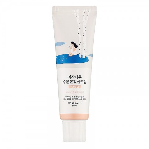 ROUND LAB Birch Juice Moisturizing Tone-Up Sunscreen SPF50+ PA++++ 50 mlIVET.BG - Твоят онлайн бутик.
