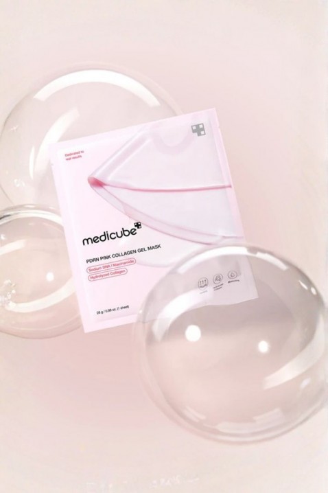 MEDICUBE PDRN Pink Collagen Gel Mask 4 бр.IVET.BG - Твоят онлайн бутик.