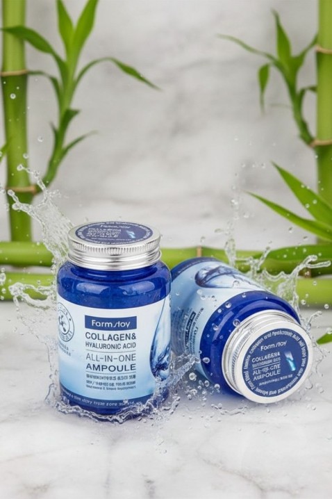 FarmStay Collagen & Hyaluronic Acid All-In-One Ampoule 250 mlIVET.BG - Твоят онлайн бутик.