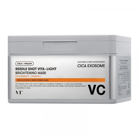 VT COSMETICS Reedle Shot Vita-Light Brightening Mask set 30 pcsIVET.BG - Твоят онлайн бутик.