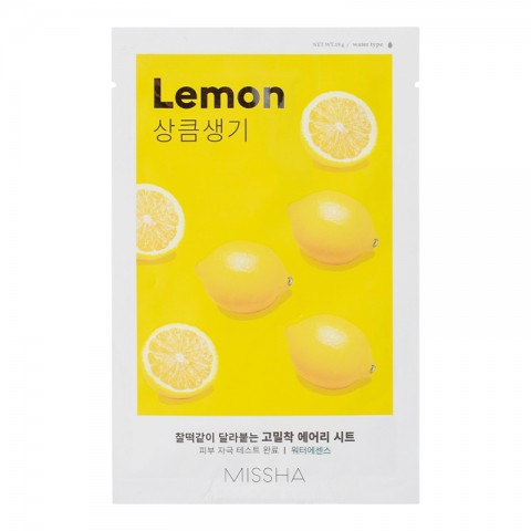 MISSHA Airy Fit Sheet Mask Lemon 1 брIVET.BG - Твоят онлайн бутик.